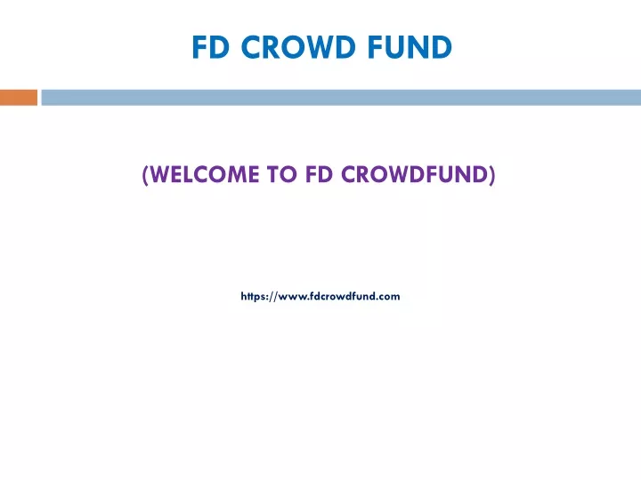 fd crowd fund