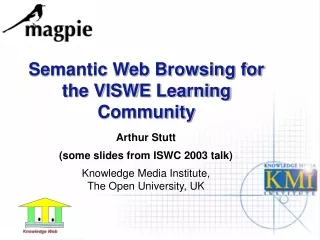 Semantic Web Browsing for the VISWE Learning Community