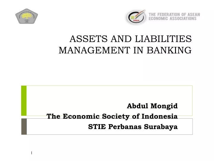 assets and liabilities management in banking