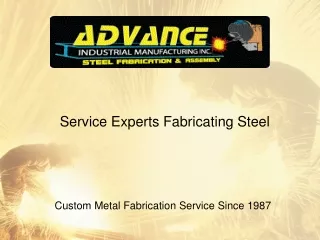 Service Experts Fabricating Steel