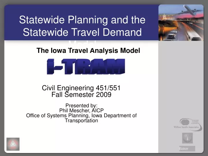 statewide planning and the statewide travel