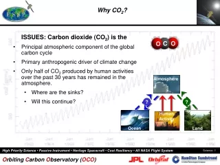Why CO 2 ?