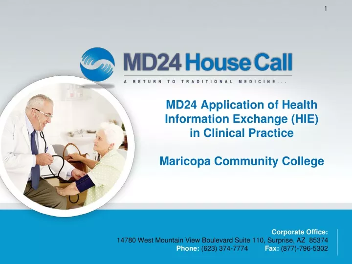 md24 application of health information exchange hie in clinical practice maricopa community college