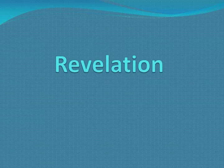 revelation