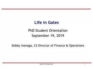 Life in Gates