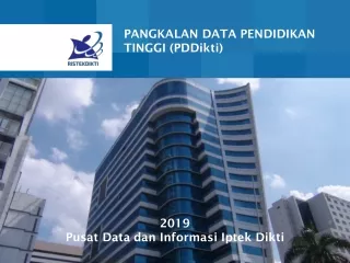 PANGKALAN DATA PENDIDIKAN TINGGI ( PDDikti )