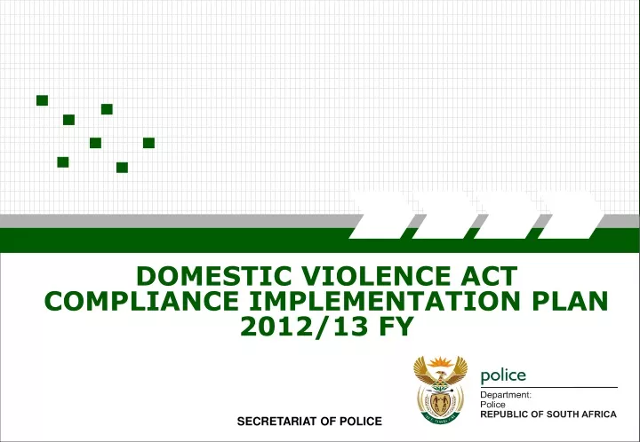 domestic violence act compliance implementation