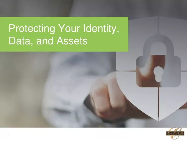 protecting your identity data and assets