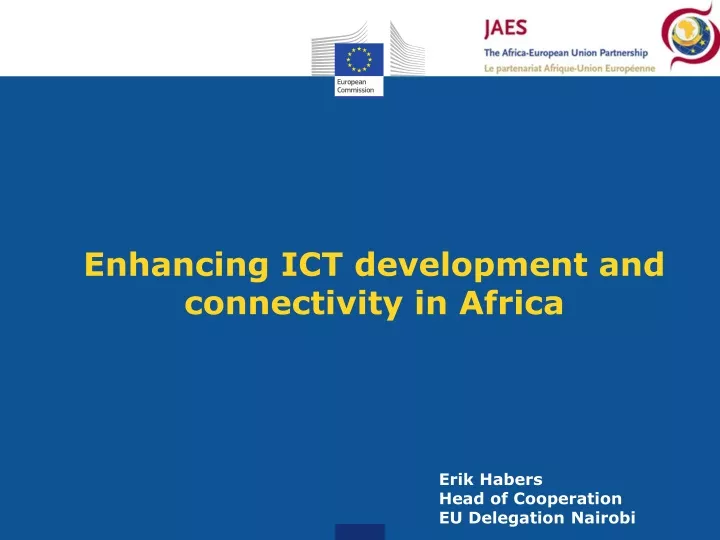 enhancing ict development and connectivity in africa