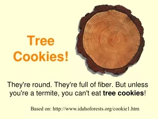 Tree  Cookies!