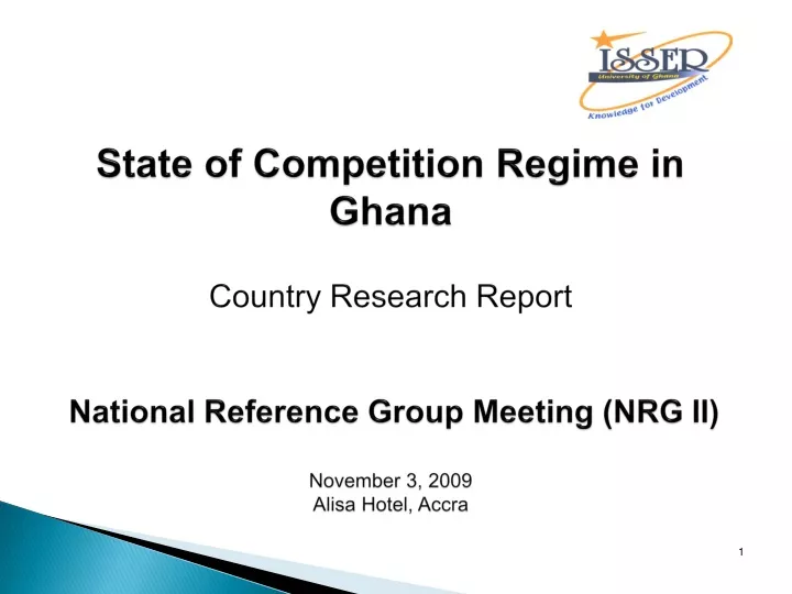 state of competition regime in ghana country