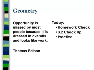 Geometry