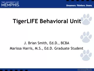 TigerLIFE Behavioral Unit
