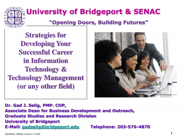 university of bridgeport senac