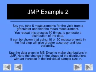 JMP Example 2