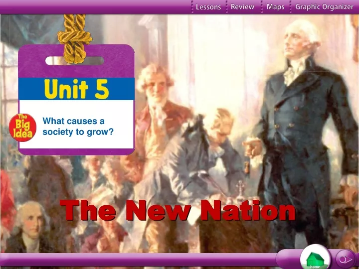 unit 5 the new nation