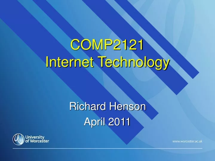 comp2121 internet technology