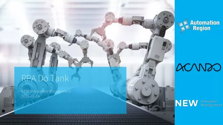 rpa do tank new innovation management 2019 02 14