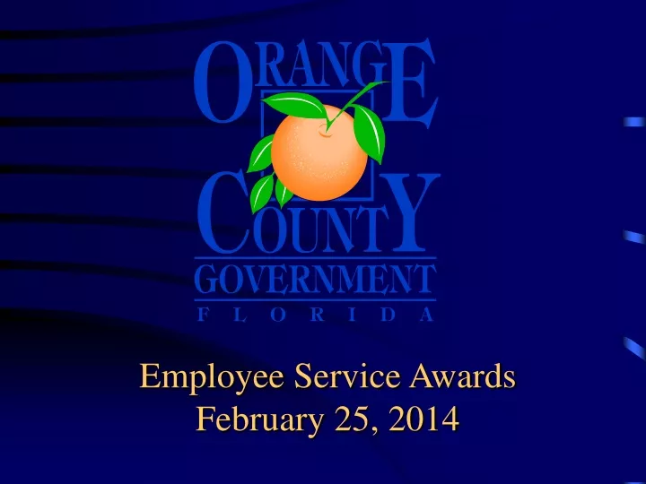 employee service awards february 25 2014