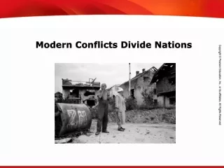 Modern Conflicts Divide Nations