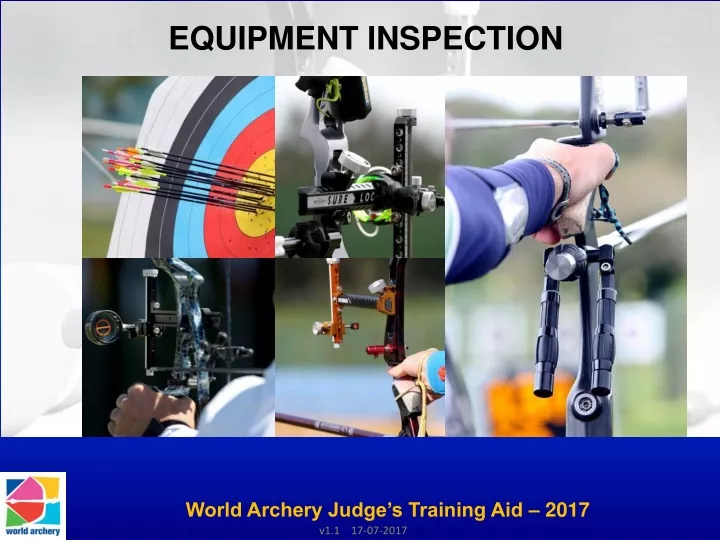 equipment inspection