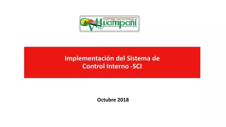 implementaci n del sistema de control interno sci