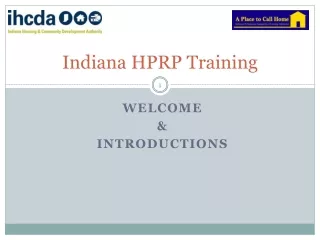 Indiana HPRP Training