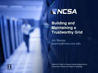 Building and Maintaining a Trustworthy Grid