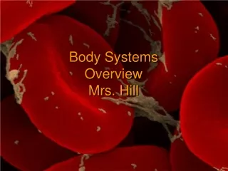 Body Systems Overview Mrs. Hill