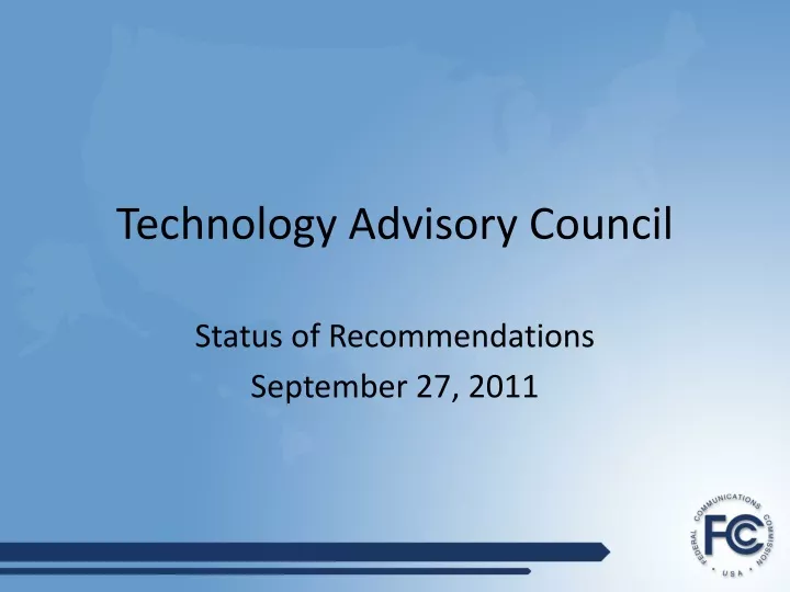 technology advisory council