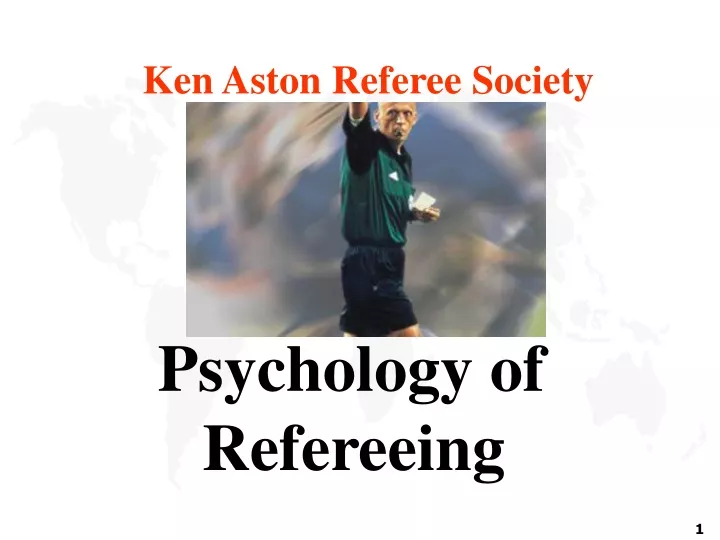 ken aston referee society