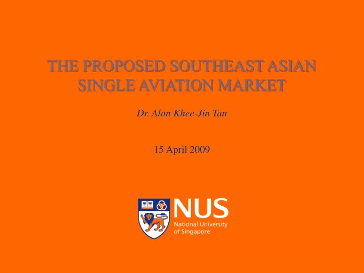 the proposed southeast asian single aviation
