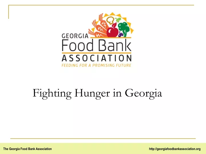 fighting hunger in georgia