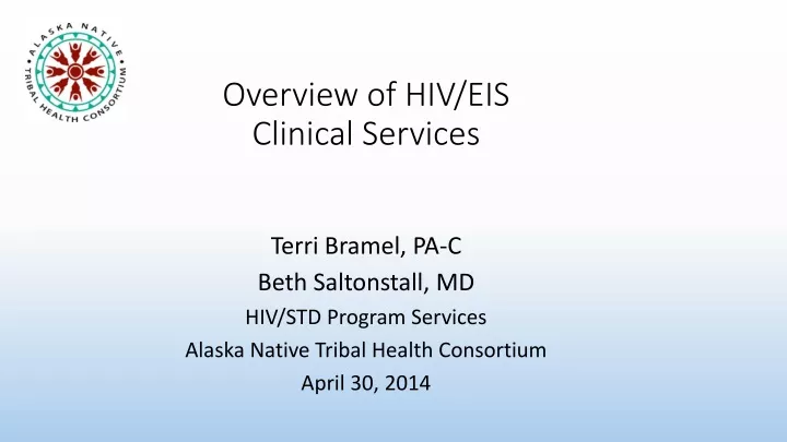 overview of hiv eis clinical services