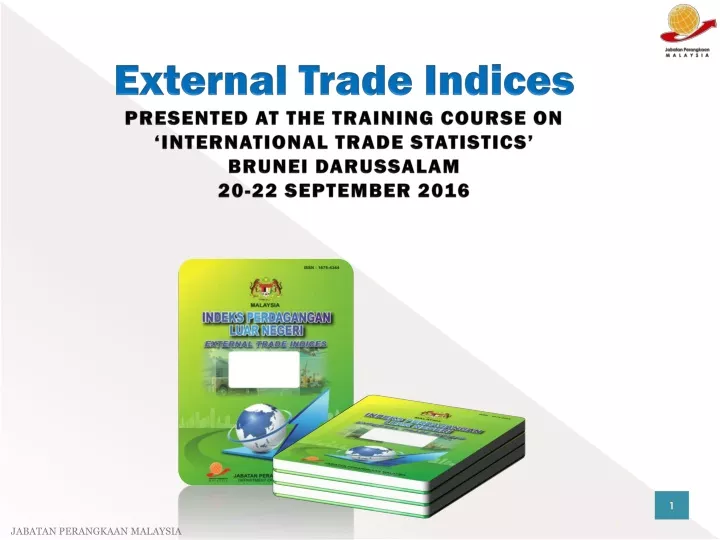 external trade indices presented at the training