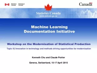Machine Learning Documentation Initiative