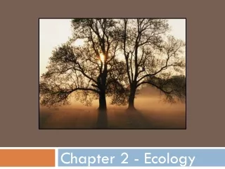 Chapter 2 - Ecology