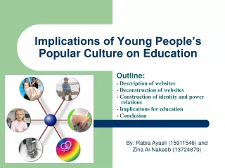 Implications of Young People’s Popular Culture on Education