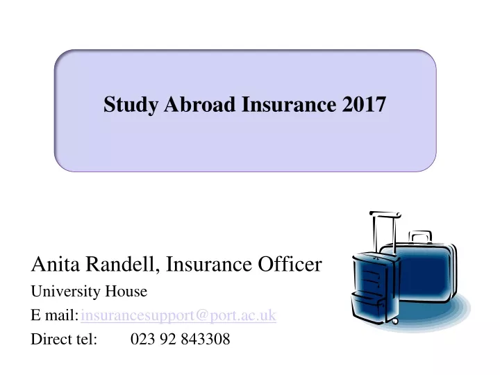 study abroad insurance 2017