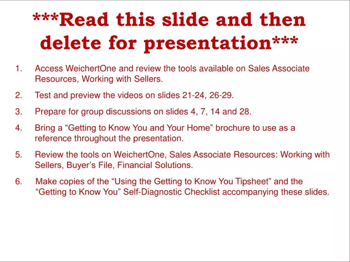 read this slide and then delete for presentation