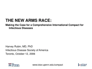 THE NEW ARMS RACE: