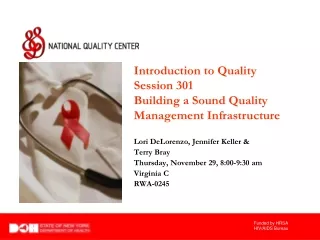 An Introduction to Performance Measurement for Quality Improvement