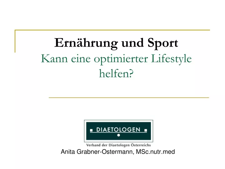 ern hrung und sport kann eine optimierter lifestyle helfen