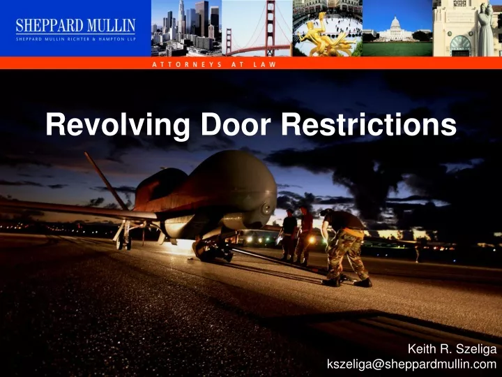 revolving door restrictions