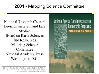 2001 -  Mapping Science Committee
