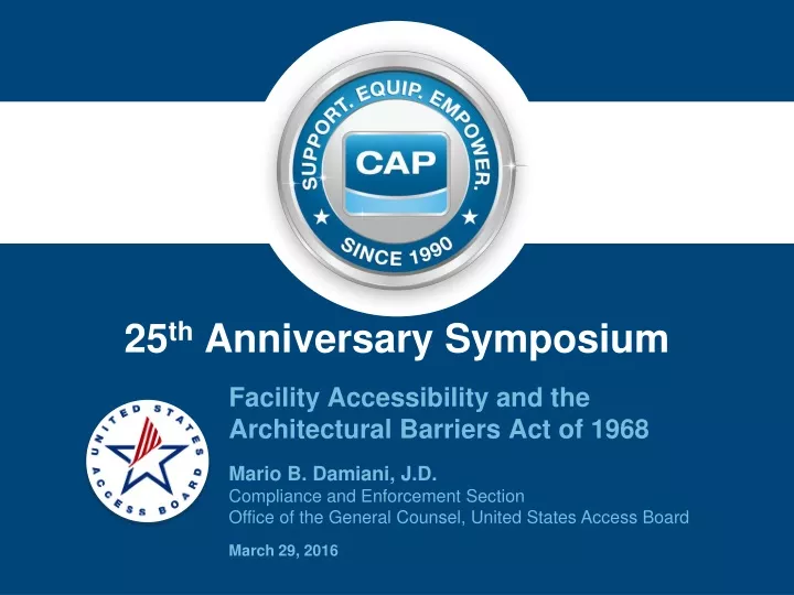 25 th anniversary symposium