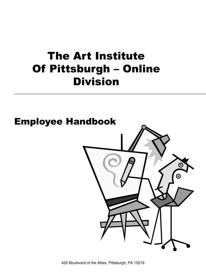 the art institute of pittsburgh online division