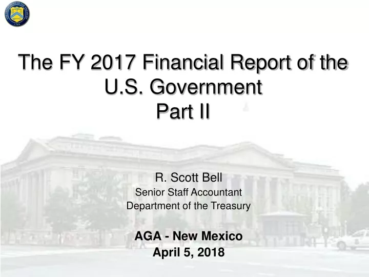the fy 2017 financial report of the u s government part ii