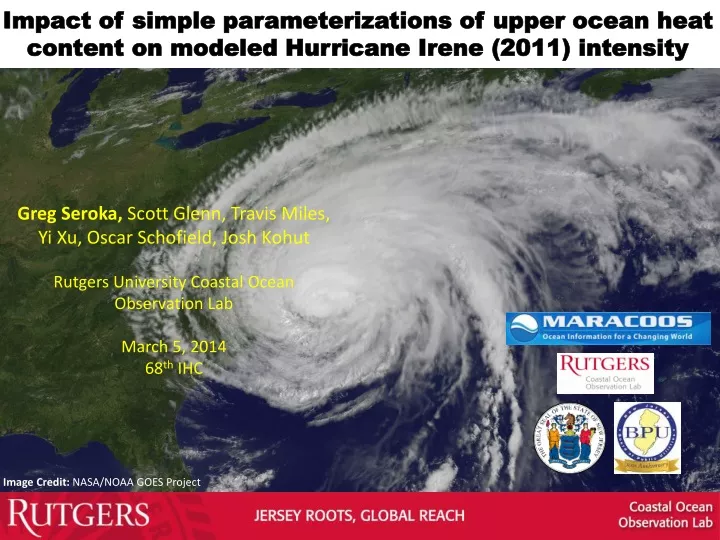 impact of simple parameterizations of upper ocean