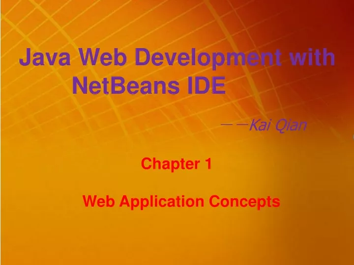 java web development with netbeans ide